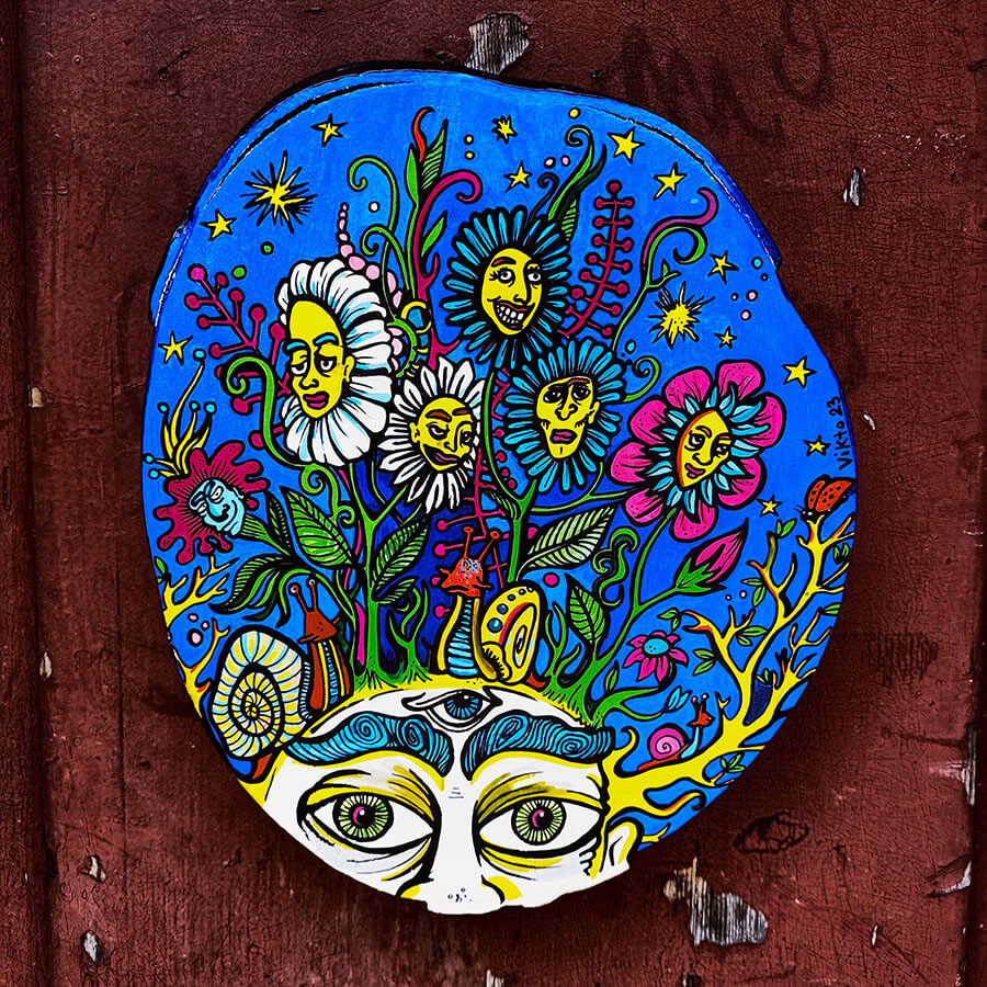 Peinture sur bois